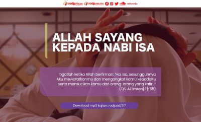 Download mp3 kajian Tafsir Ali Imran Ayat 55 – Allah Sayang Kepada Nabi Isa