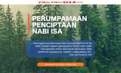 download mp3 kajian Tafsir Ali Imran Ayat 59 – Perumpamaan Penciptaan Nabi Isa
