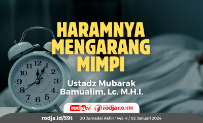 haramnya mengarang mimpi