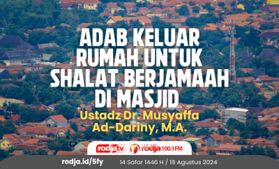 Adab Keluar Rumah untuk Shalat Berjamaah di Masjid
