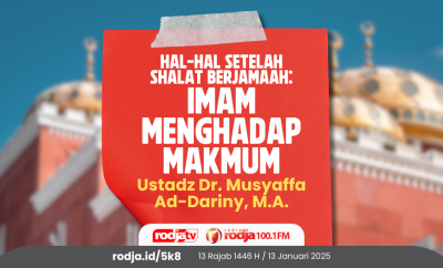 Imam Menghadap Makmum