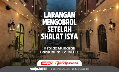 Larangan Mengobrol Setelah Shalat Isya