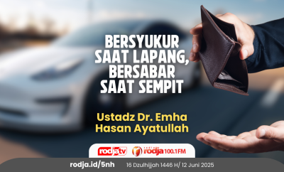 Bersyukur Saat Lapang, Bersabar Saat Sempit