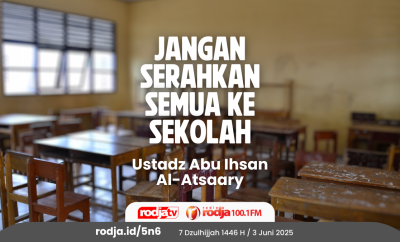 Jangan Serahkan Semua ke Sekolah