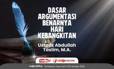 Dasar Argumentasi Benarnya Hari Kebangkitan