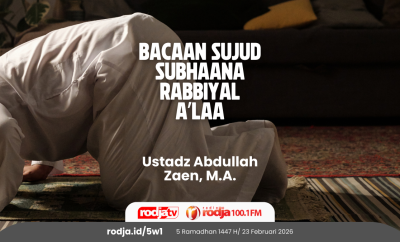 Bacaan Sujud Subhaana Rabbiyal A’laa