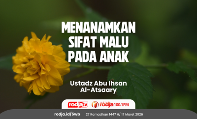 Menanamkan Sifat Malu pada Anak
