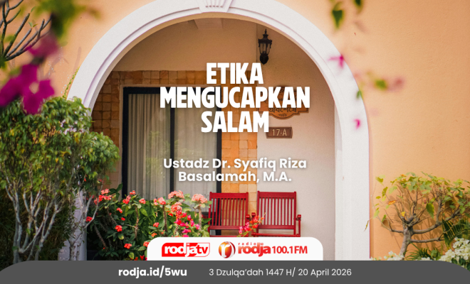 Etika mengucapkan salam