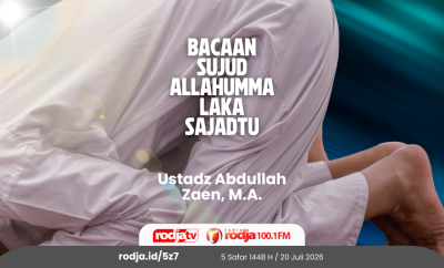 Bacaan Sujud Allahumma Laka Sajadtu