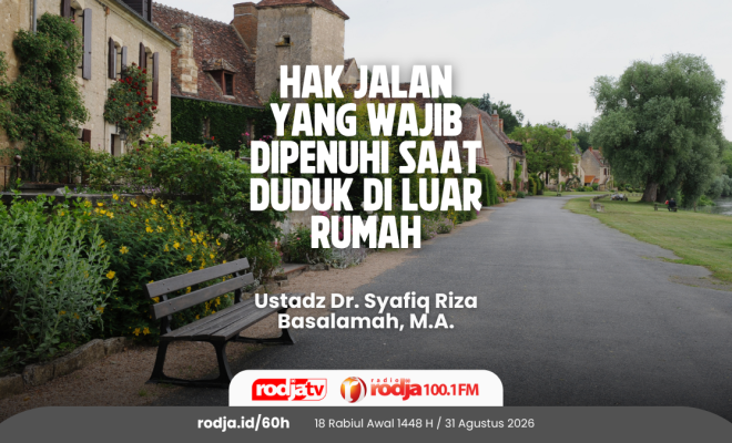 Hak Jalan yang Wajib Dipenuhi Saat Duduk di Luar Rumah